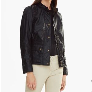 Belstaff Longham Waxed Cotton Jacket | Black IT 38